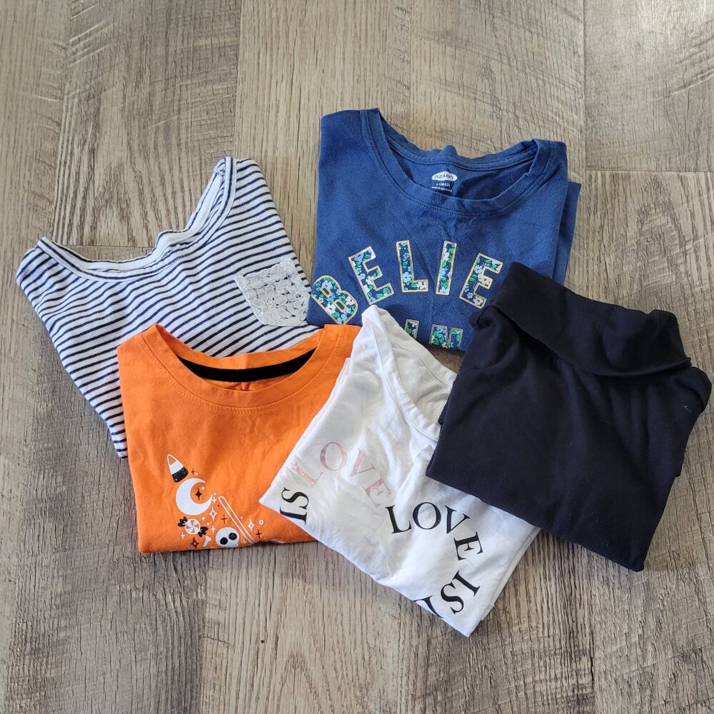 Bundle of 5 Girls Shirts